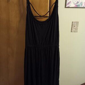 Torrid Super Soft Knits Dress Size 5 Black Midi